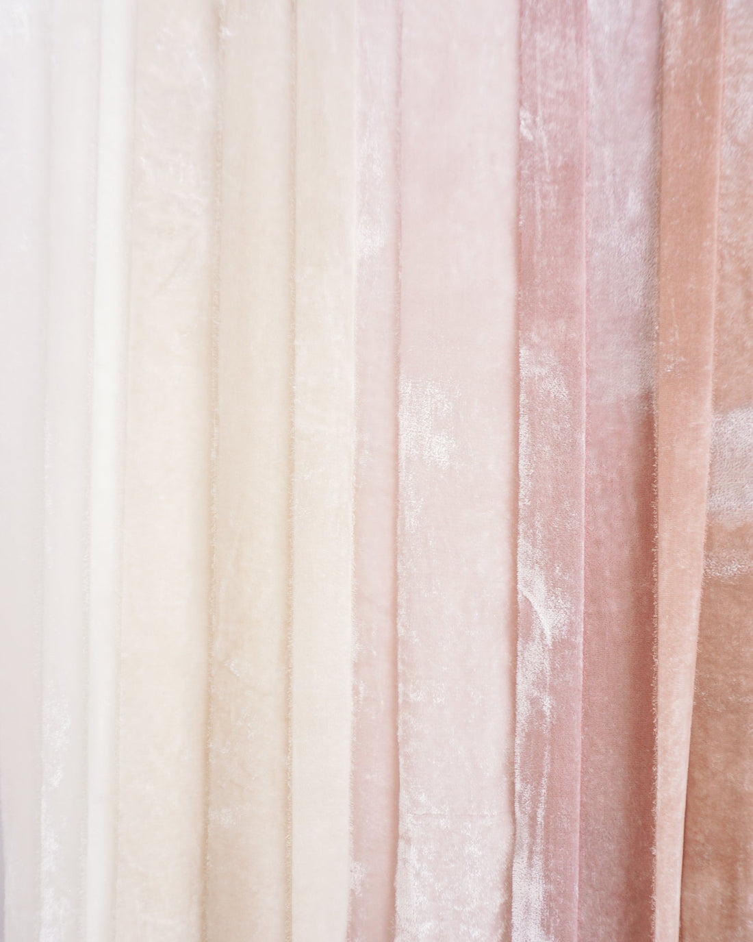Silk Velvet Ribbon in Dusk