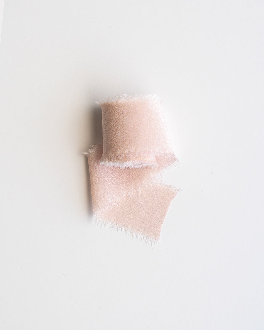 Tono + co Limited Edition Champagne in Classic Silk Ribbon. View the new fall favorites featuring Champagne + Terra Cotta + Rust, lovingly hand-dyed in Santa Ana, California. Check out our website for more color, wedding, and styling inspiration.