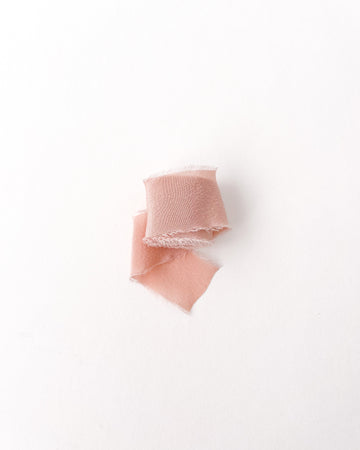 Silk Classic Ribbon in Peach