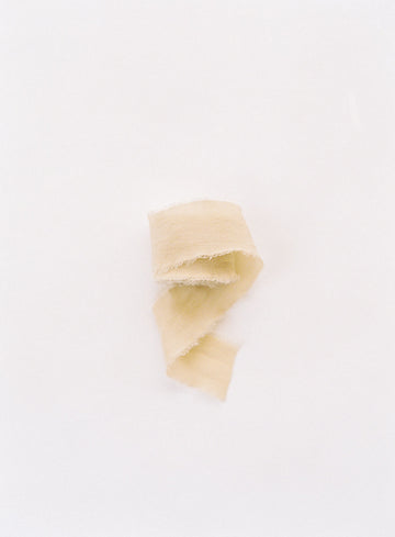 Silk Classic Ribbon in Cream